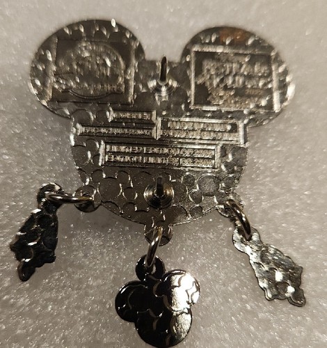 Disney Pin 00009 MICKEY EPCOT FESTIVAL DANGLE PP Preproduction Sample Proof LE 3 - Picture 6 of 7