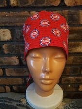 DETROIT PISTONS Handmade SURGICAL SCRUB CAPS