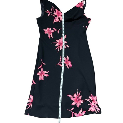 Jones Wear Dress Women's Vintage Y2K Sleeveless Floral Print Midi Dress Size 12 - Picture 7 of 10
