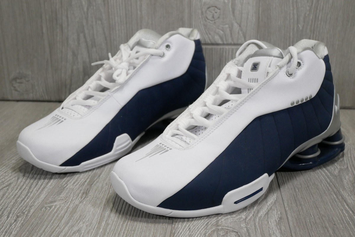 New 2019 Nike Shox BB4 AT7843-100 Retro Olympics Vince Carter