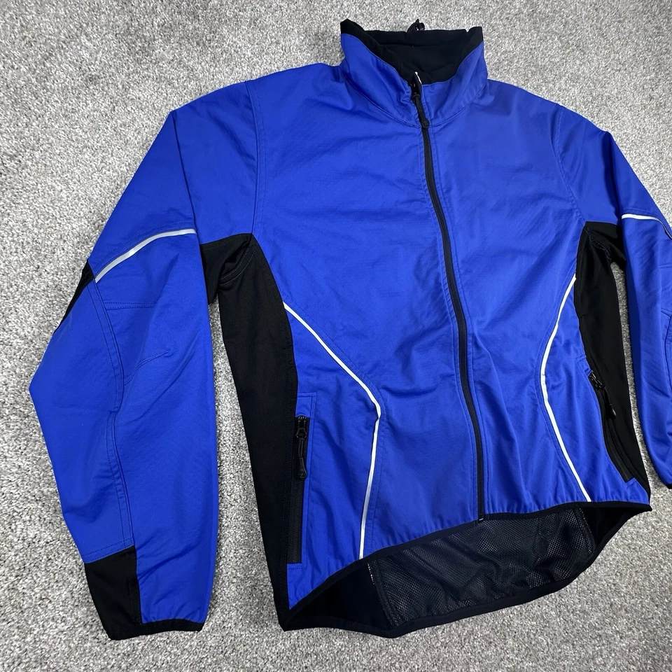 Chaqueta Zorrel Weather Series para mujer 2XL azul para correr ciclismo softshell cremallera completa Foto 3 de 4