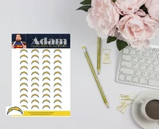 Los Angeles Chargers Planner Stickers
