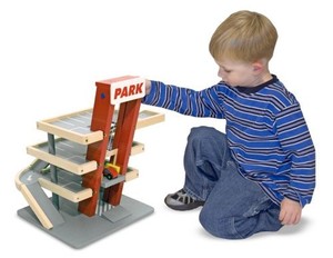 melissa and doug parking garage