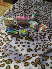 Lot Of Open Toy Mini Brands 8 Teenage Mutant Ninja Turtle,Slime,Fingerling, 