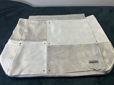 Miche Prima IRIS Bag Silver & White (SHELL ONLY) - Fuax Leather