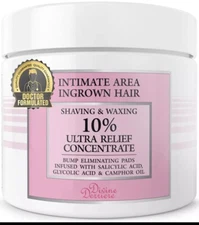 Divine After Shave Solution For Razor Bumps, Ingrown Hair And Razor Burn PADS