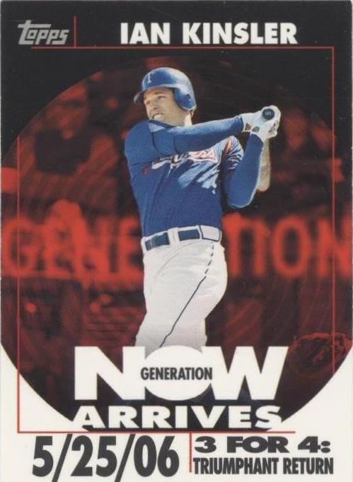 2007 Topps - Ian Kinsler #GNV26 - 1 of 1