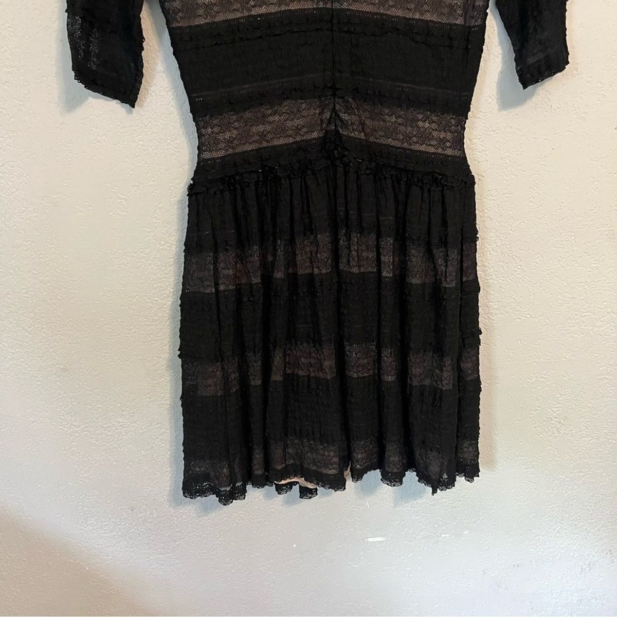 BCBGMaxAzria Women's Small Black Lace Cocktail Dress | eBay