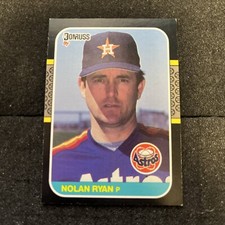 1987 Donruss - #138 Nolan Ryan