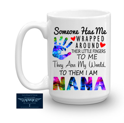 Personalized Grandma Coffee Mug All of My Grandchildren 11 oz Gift Mug Personalized Grandma Coffee Mug All of My Grandchildren 11 oz Gift Mug