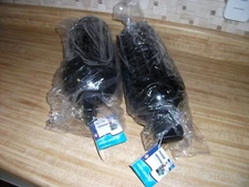 NEW Set of 2 Inflatable Dock Edge Fender Twin Eye Rib 5.5X20 Black 79-206-F NEW