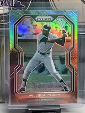 2021 Panini Prizm - Tier II Cosmic Haze Prizm #154 Willie McCovey MLB Giants