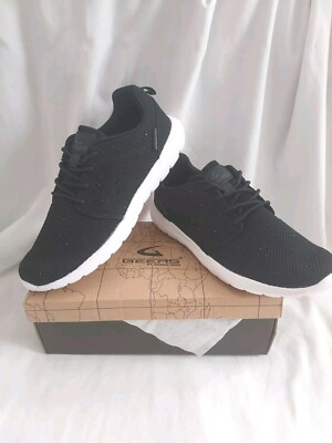 Geers by Dream Seek Size US 11 EU 42 Women's Mesh Beaded Sneakers Black 8481