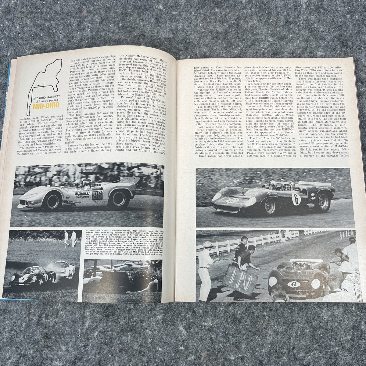 Sports Car Graphic Magazine - Nov 1966 Issue Vol 6 No 7 | eBay