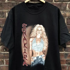 Shakira Tour Of The Mongoose Gift For Fan T Shirt Full Size S-5XL