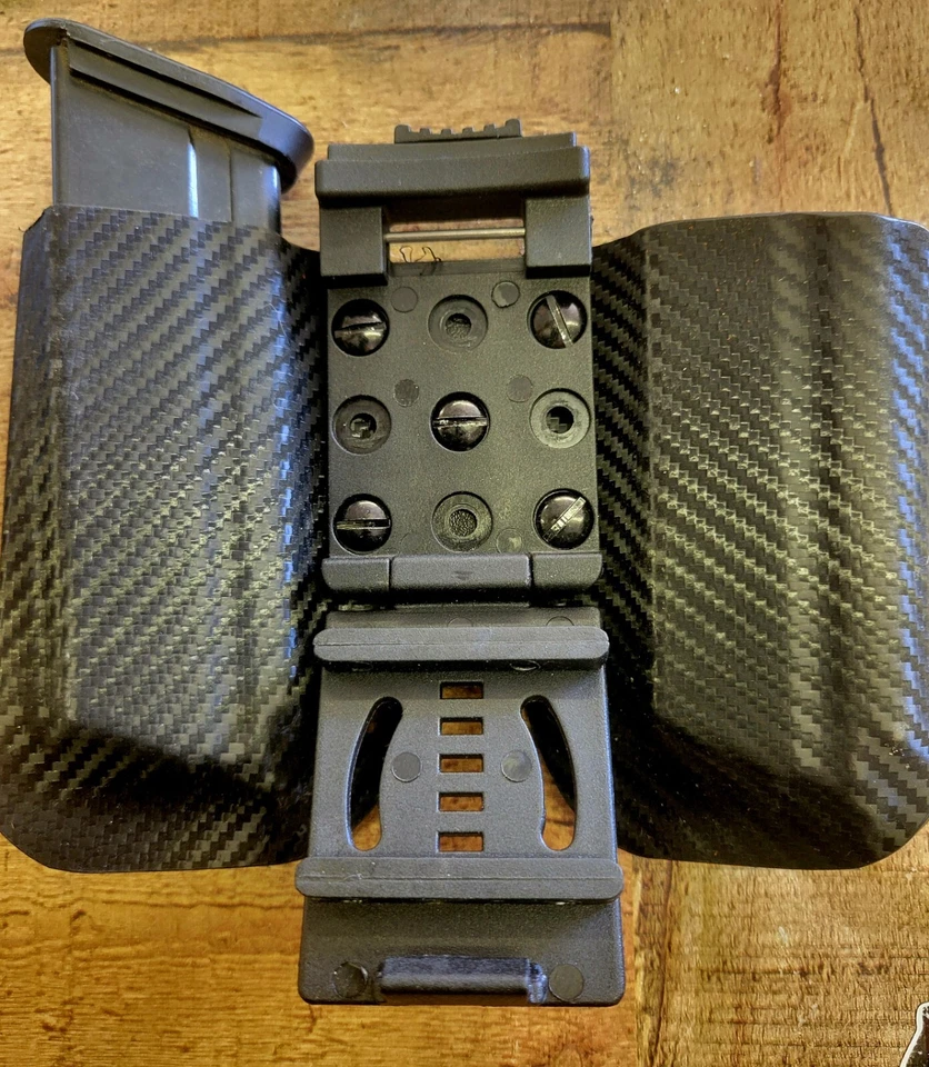 Hi- Point YC380 Yeet Cannon Double Mag Holster 1.5 To 2" Belt - Image 3 of 4