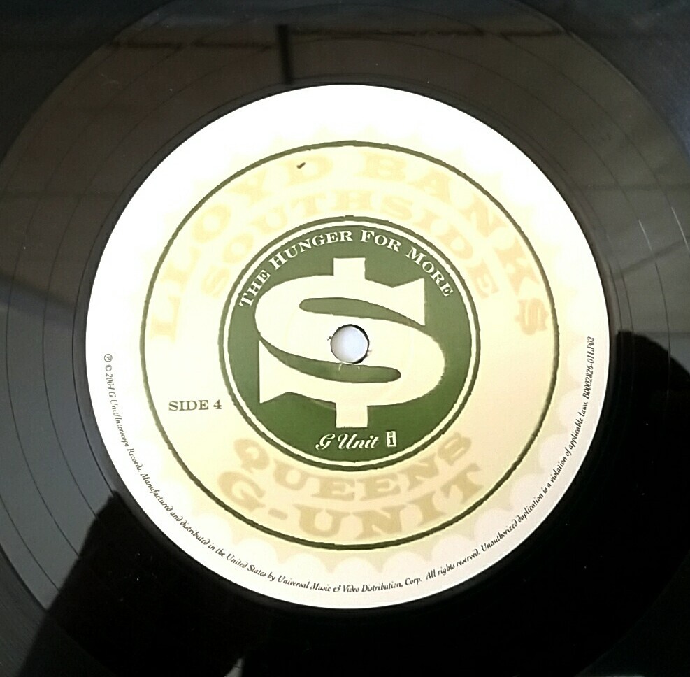 LP) Lloyd Banks ‎– The Hunger For More, US OG Press, B0002826-01