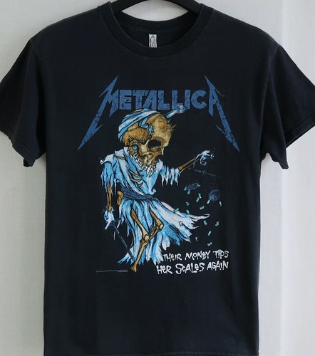 VTG 90s Metallica Their Money Tips Her 
