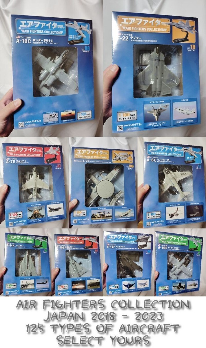 Hachette Air Fighter Collection 1/100 Vol.1 - 125 [Japan 2018