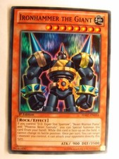 YU-GI-OH CCG: IRONHAMMER THE GIANT HA07 SUPER RARE