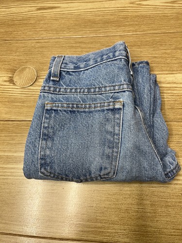 Faded Glory Jeans Girls Size 6 Waist 22 Relaxed Fit Vintage Straight Denim Pants - Picture 3 of 14