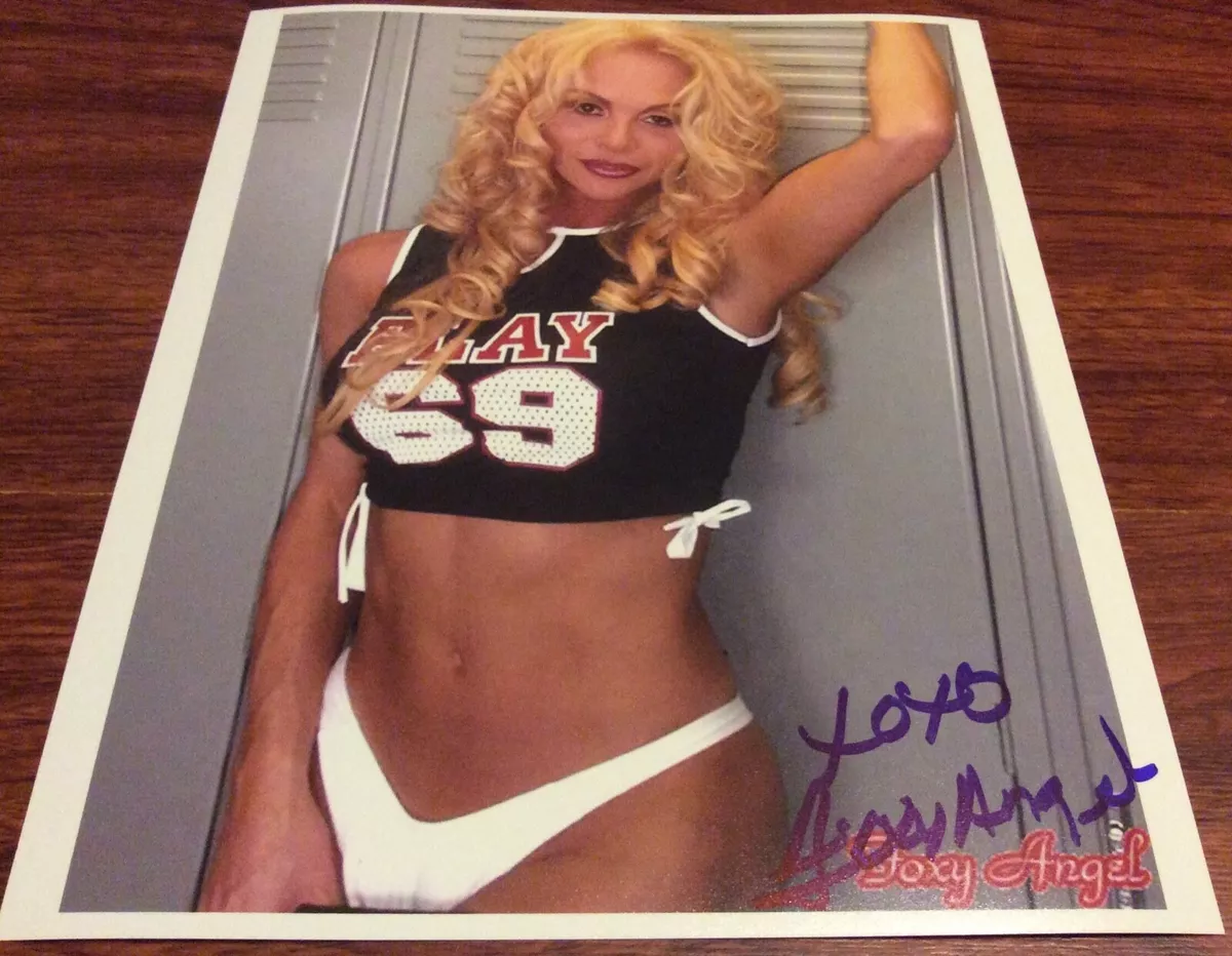 FOXY ANGEL SIGNED ADULT FILM STAR PORN 8X10 PHOTO I SEXY HOT TRANSSEXUAL |  eBay