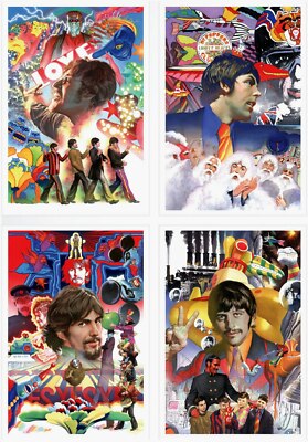 The Beatles Alex Ross Artwork Band Member Tribute Fine Art Giclée