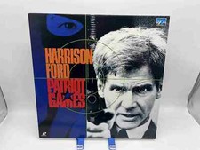"Patriot Games" Japanese PILF-1644 Laserdisc LD - Harrison Ford