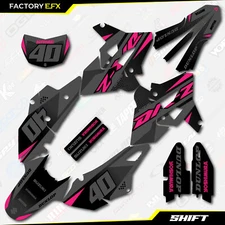 Gray & Pink Shift Polisport Restyle Graphics Kit fits Suzuki Drz400 Drz400sm
