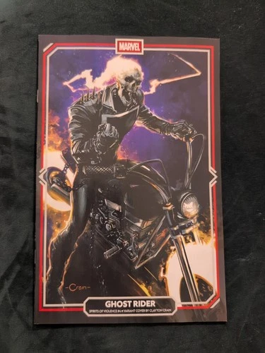 SPIRITS OF VIOLENCE #4  CLAYTON CRAIN GHOST RIDER VARIANT 1