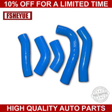 Blue Silicone Intercooler Hose Fit Toyota Supra Mk3 Ma70 3.0 Turbo 1986-1992 89