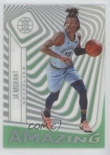 2020-21 Panini Illusions Amazing Emerald Ja Morant #2 Memphis Grizzlies