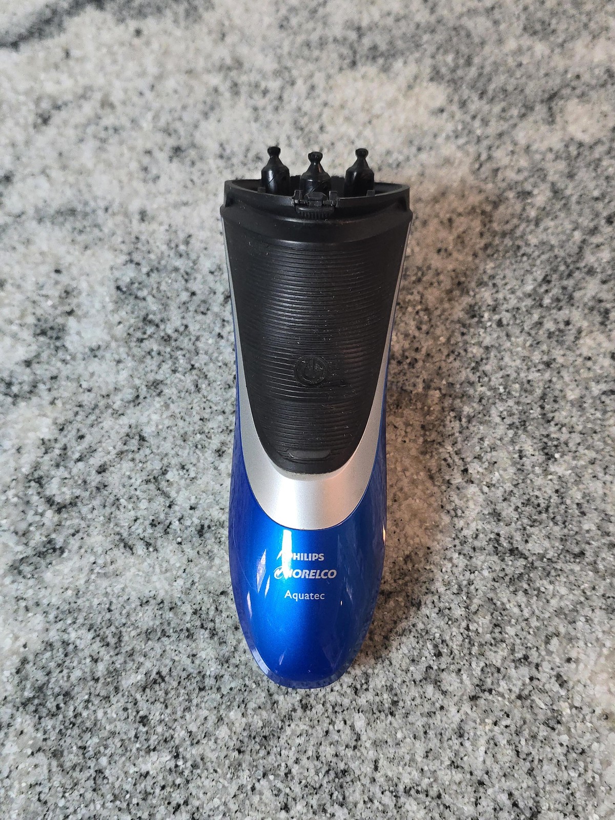 Mens Electric Razor Blue Wet Dry Handle Only Read
