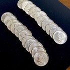 $10 1964 Kennedy Half-Dollars - 90% Silver 20-Coin Roll (BU) — photo 3
