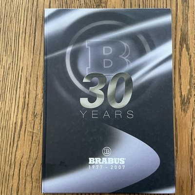 2007 MERCEDES BENZ BRABUS 30 YEARS HISTORY BULLIT ROCKET CLK DTM BROCHURE