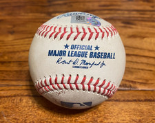 Tigers vs Giants Game Used Baseball 6/28/2022 Andrew Chaffin to Joc Pederson MLB