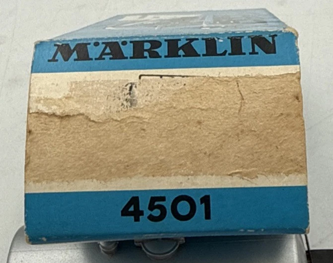 Vintage HO Märklin 4501 Tank Car ESSO Excellent Condition In The Box. - Image 2 of 4