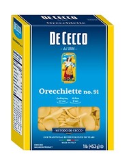 De Cecco Semolina Pasta, Orecchiette No.91, 1...