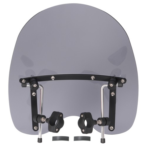 For Honda Rebel 250 1" 7/8"Handlebar Motorcycle Windshield Windscreen 19" x 17" - Picture 11 of 21
