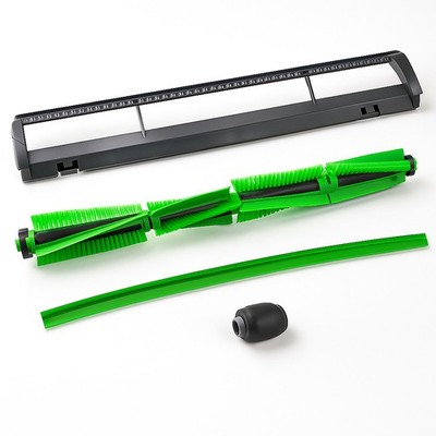 Bodenplatte + Ersatzlippe + Bürste + Laufrolle geeignet Vorwerk EB400 EB 400