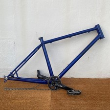 Surly Lowside Candy Blue Frame With Chris King BB XT Crank MTB Frameset
