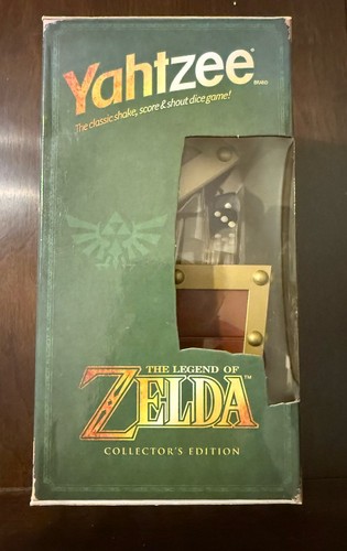 Yahtzee Legend of Zelda Collector's Edition Game & Chest Nintendo dice game New - Picture 2 of 6