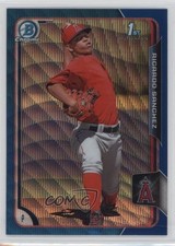 2015 Bowman Chrome Prospects Blue Wave Refractor Ricardo Sanchez #BCP147 3q5