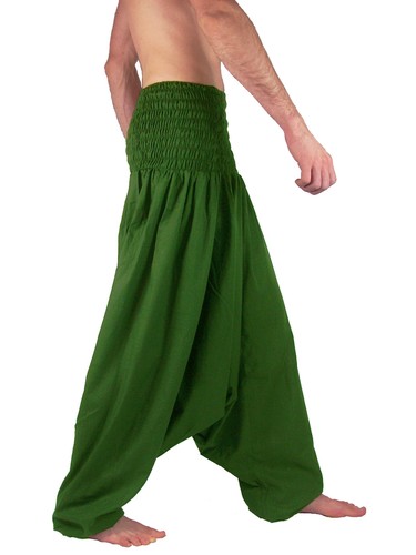 EXTRAGROßE Aladinhose Haremshose UNISEX Pumphose Hose Lagenlook Umstandshose - Bild 20 von 39