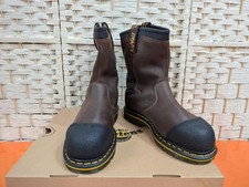 Dr Martens firth waterproof steel toe brown safety boots