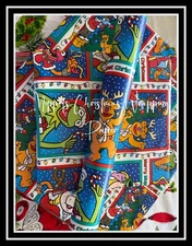 Vintage The Finishing Touch Christmas Muppets Gift Wrapping Paper Roll