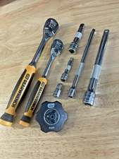 Gearwrench 1/4” & 3/8” 90T Comfort Grip Ratchet Combo W/ Ext