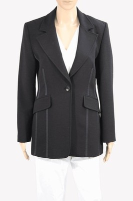 Karen Millen Damen Jacke Gr. 38 (UK 12) Schwarz  Winterjacke Warm Alltag Jacket