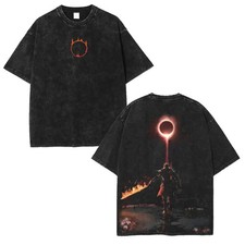Dark Souls Wash tshirt, Dark Soul Merch, The Soul of Cinder - Cotton Fabric, Men
