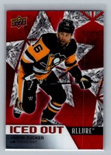 Jason Zucker 2021-22 Upper Deck Allure #IO-4 Iced Out
